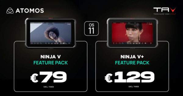 Scopri i nuovi Feature Pack di Atomos per Ninja V/V+! - Trans Audio ...